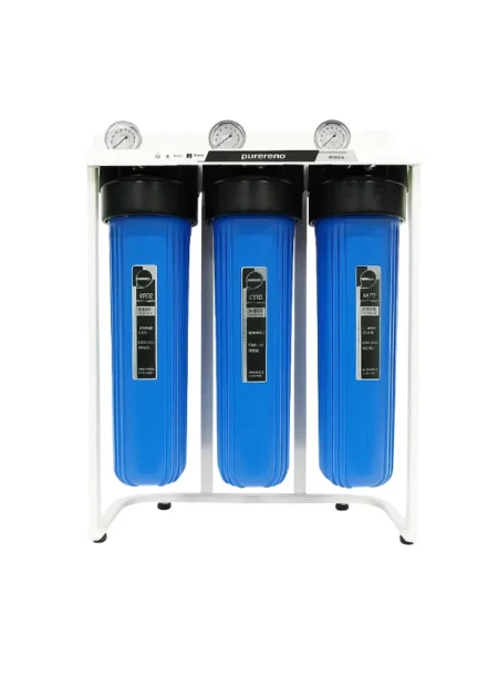 فلتر ماء جامبو 3 مرحلة لخزانات المياه